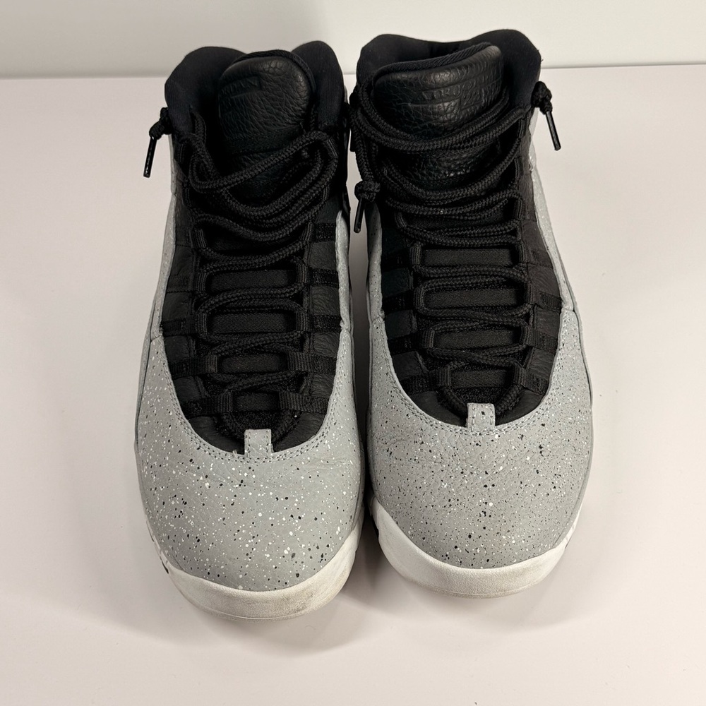 Air Jordan 10 Retro Light Smoke Grey Cement Men's Size 12 - 310805-062 - Picture 11 of 12